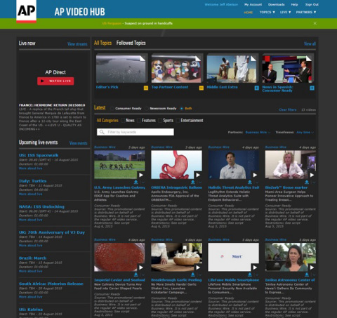 Business Wire's video content is now available on AP Video Hub, a state-of-the-art online delivery p ... 