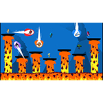 Arriving exclusively on Wii U consoles, Runbow is a frantic party-platforming game in which the world transforms with swipes of color. (Photo: Business Wire) Arriving exclusively on Wii U consoles, Runbow is a frantic party-platforming game in which the world transforms with swipes of color. (Photo: Business Wire)