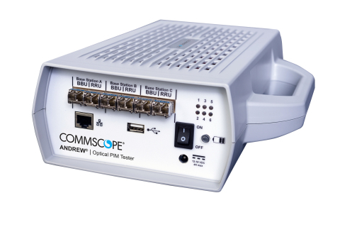 CommScope's Optical PIM Tester injects test signals into the base station's downlink - now even betw ... 