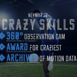 ネイマール Jr.選手が選ぶ「CRAZY SKILLS AWARD」開催！～360度の実写映像でスゴ技を学べ！