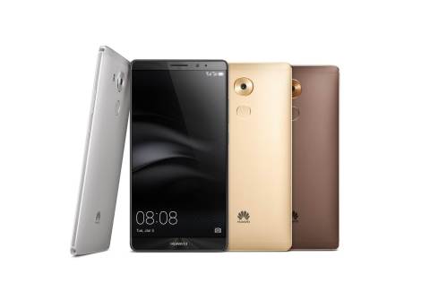 Huawei Mate 8 is available in four elegant colors: champagne gold, moonlight silver, space gray and  ... 