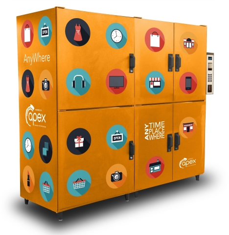 Apex large compartment lockers for 24/7 click-and-collect retail allow consumers to shop and buy how ... 