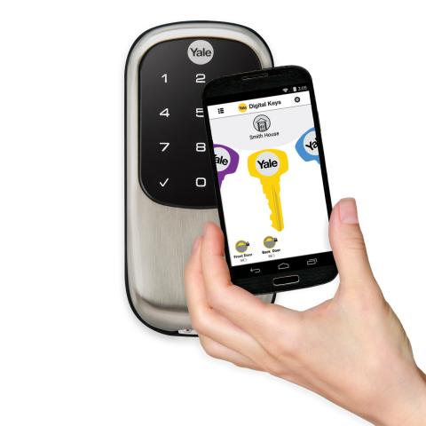 Yale Assure Bluetooth Lock makes your phone your house key.