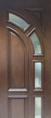 JELD-WEN® Aurora® custom fiberglass doors are available in five woodgrains, up to 10 stain finishes  ... 