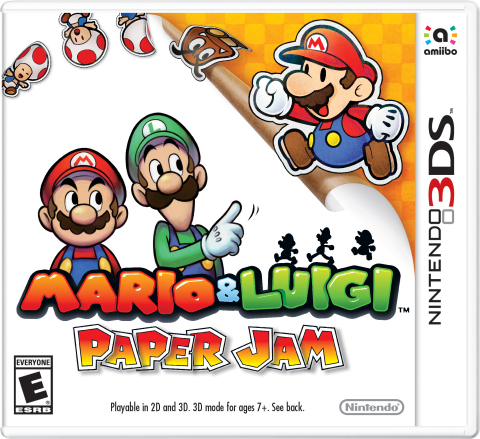 Two classic gaming universes collide when flat Paper Mario jumps off the page and into the world of  ... 