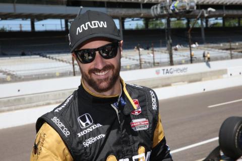 James Hinchcliffe, driver of the Arrow-sponsored No. 5 car. (Photo: Business Wire)