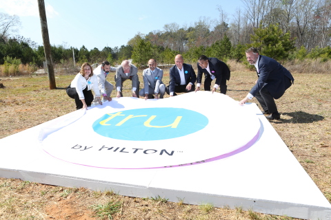 Tossing hard hats and shovels aside, Tru by Hilton celebrates the groundbreaking of its first proper ... 