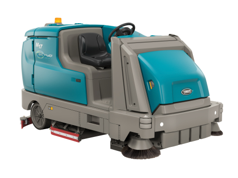 Tennant M17 battery-powered sweeper-scrubber (Photo: Tennant Company)