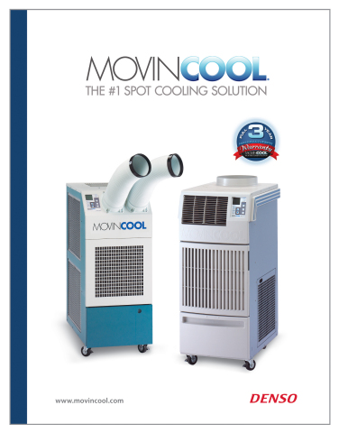 The MovinCool 2016 product catalog offers detailed information and specifications for the entire lin ... 