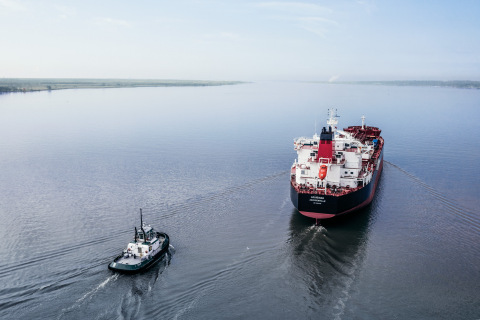 Louisiana during its sea trials. (Photo: Business Wire)