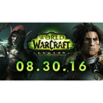 Blizzard Entertainment's World of Warcraft: Legion launches August 30, 2016 (Graphic: Business Wire)