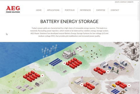 AEG PS new website dedicated to battery energy storage solutions: www.battery-energy-storage.com (Gr ... 