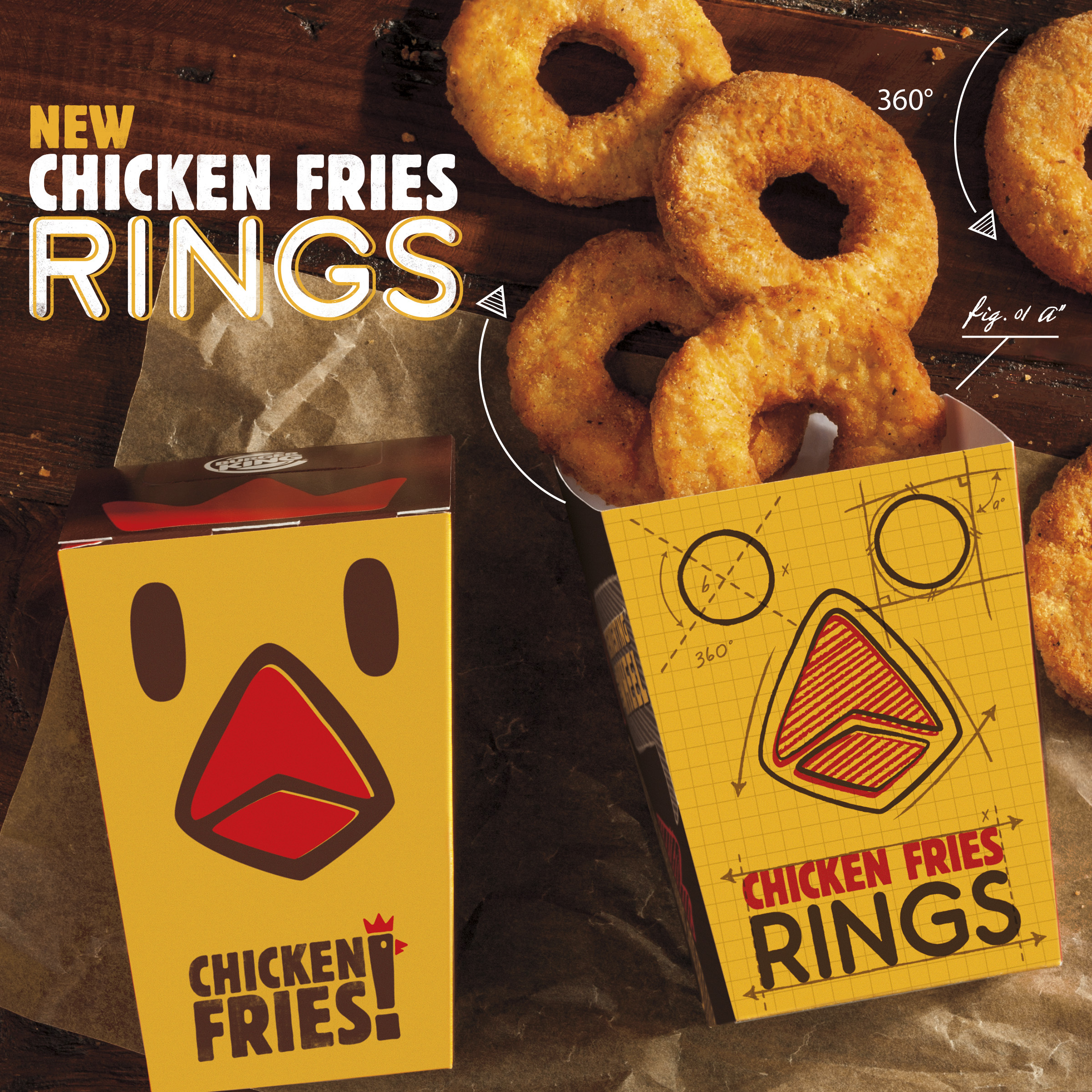 Burger King® Restaurants Go All In On Chicken With New Chicken Fries Rings And Return Of 149 