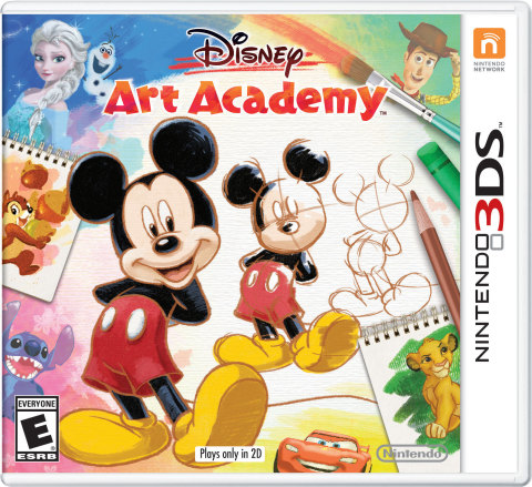 Disney Art Academy launches exclusively for the Nintendo 3DS family of systems on May 13 (Photo: Bus ... 