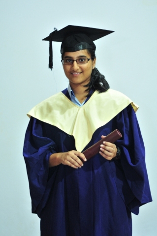 NRI Anushka Gaikwad from Global Indian International School (GIIS), Queenstown Campus in Singapore t ... 