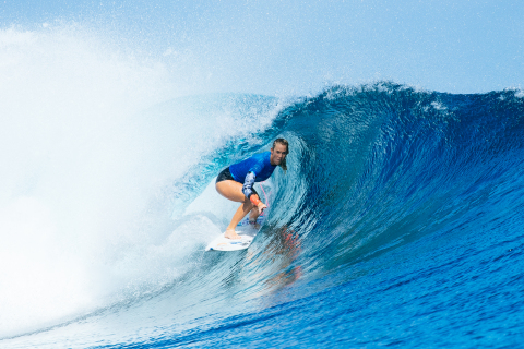 Bethany Hamilton Wows at Fiji Women’s Pro (Image: WSL / Sloane)