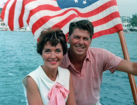 Ronald and Nancy Reagan, 1964 Photo credit: The Ronald Reagan Presidential Foundation.