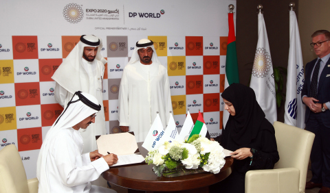 The partnership with global trade enabler DP World will help Expo 2020 Dubai to promote a future of  ... 