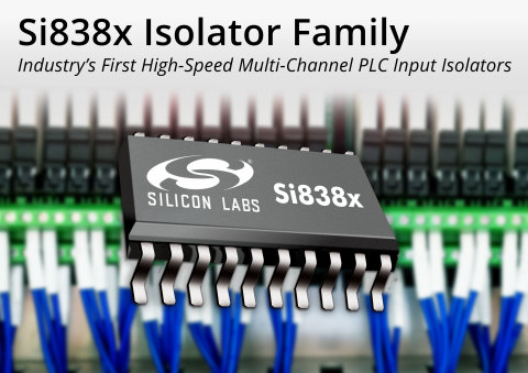 Silicon Labs' Si838x PLC field input isolators offer superior solution for programmable logic contro ... 