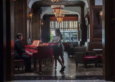 Renovations completed in Red Piano Lounge (Photo: Business Wire)