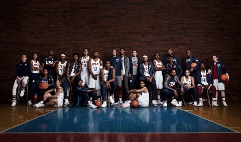 NIKE Unveils 'Unlimited Together' Film Celebrating the Strength of Unity for USA Basketball. (Photo: ... 