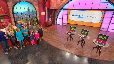 The Culley Family of Alton, Virginia, on The Rachael Ray Show, about to be surprised with $90,000 fo ... 
