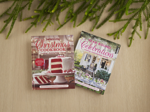The Southern Living Christmas Cookbook is available exclusively at Dillard's. (Photo: Business Wire)