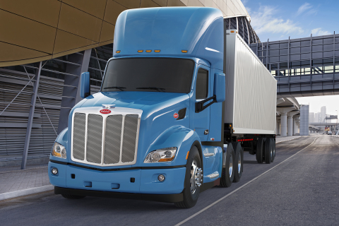 Based on the success of the aerodynamic Model 579 EPIQ sleeper truck, Peterbilt has introduced the a ... 