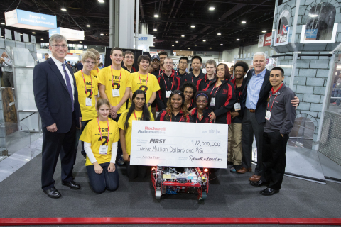 Blake Moret, Rockwell Automation president and CEO, FIRST Tech Challenge (FTC) Team 6022, “TBD,” FRC ... 