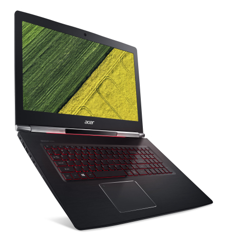 Acer Aspire V 17 Nitro Black Edition with integrated Tobii eye tracking, creating smoother workflows ...