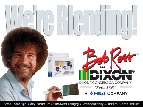 We are proud to announce that Bob Ross International is a new partner with Dixon Ticonderoga Company ... 