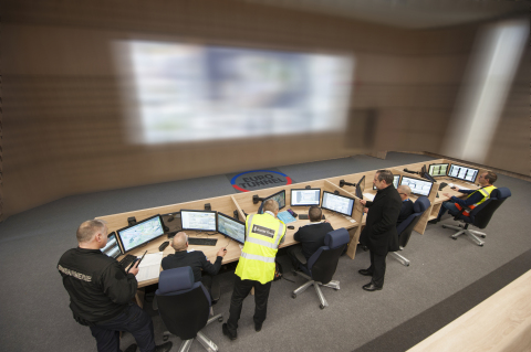 New Security Control Center - Eurotunnel (Photo: Business Wire)