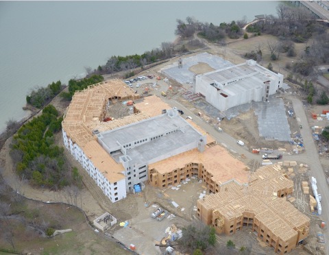 Construction enters final phase on waterfront property - Terra Lago in Rowlett, Texas (Photo: Busine ... 