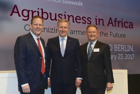 Rob Smith, AGCO Senior Vice President and General Manager, Europe and Middle East (EME); Christian W ... 