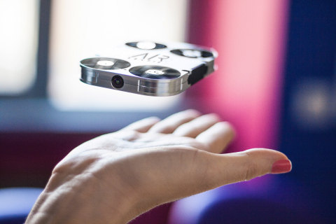 AirSelfie is the first pocket-sized flying camera that integrates with smartphones. (Photo: Business ... 
