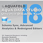 新リリースのAqua Data Studio 18はスキーマ同期機能と高度な分析機能を搭載し、SQLエディターを強化