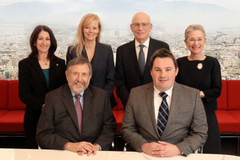 Left to Right Back: Jeryll S. Cohen, Rebekah E. Swan, Stephen M. Lowe, Geraldine A. Wyle; Front: Ken ... 