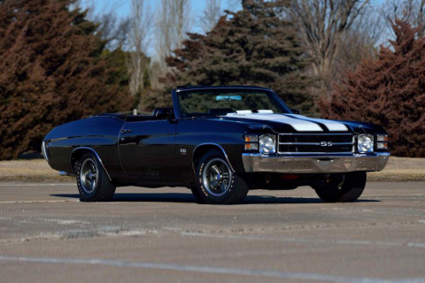 Lot #682 1971 Chevrolet Chevelle SS Convertible - Crossing the auction block at No Reserve, this is ... 