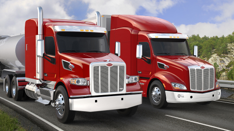 Peterbilt Model 579 and 567 (Photo: Business Wire)