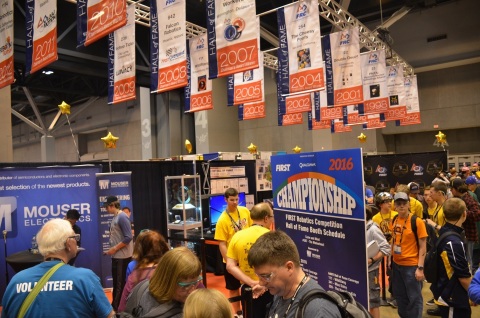 Mouser Electronics will be a major sponsor of the FIRST Championship, April 19-22 in Houston and Apr ... 