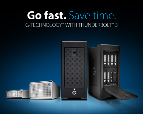 G-Technology's Award-Winning G-DRIVE®, G-RAID® and G-SPEED® Families Optimize Performance with Thund ... 