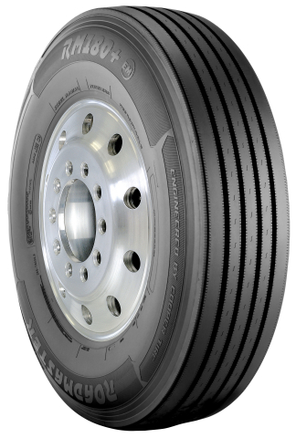 The Roadmaster RM180+(EM) steer tire is now available in load range H. (Photo: Business Wire)