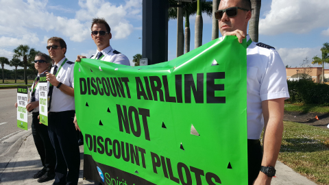 Spirit Airlines pilots have been negotiating with their company for a new contract for more than two ... 