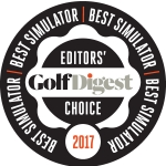 ゴルフゾンのゴルフシミュレーター『GOLFZON VISION』、米誌ゴルフダイジェスト「エディターズ・チョイス」に選定