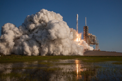 The successful launch of SES-10 on SpaceX’s first ever mission using a flight-proven rocket serving  ... 