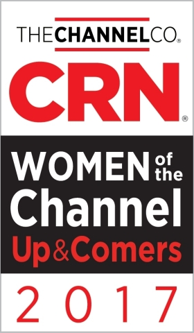 CRN Women of the Channel Up & Comer (Graphic: Business Wire)