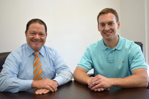 From left to right: J Louis Schlegel IV, Sintavia's Global Vice President of Sales, and Rick Clark,  ... 
