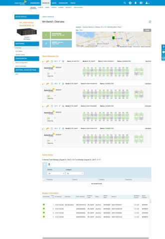 Aerohive's Cloud-Managed Switch Stacking (Graphic: Business Wire)