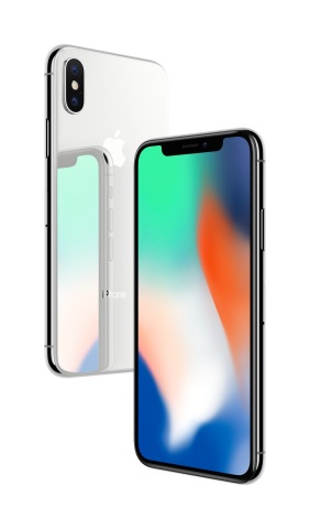 The future is here: iPhone X. (Photo: Business Wire)