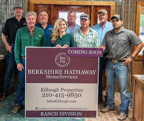 Berkshire Hathaway HomeServices Killough Properties representatives include (back row, left) Houston ... 